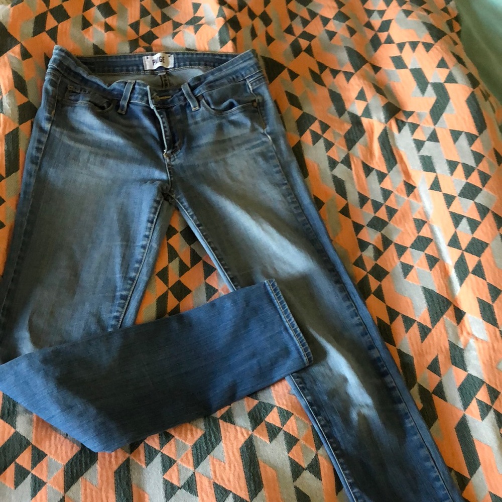 Paige skyline skinny 28 jeans